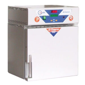 Heating cabinet with accessories